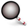 Magnifier Red Icon 96x96 png